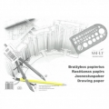 Braižybos ir piešimo popierius SMLT Art. A4, 10 lapų (150gsm), klijuoti