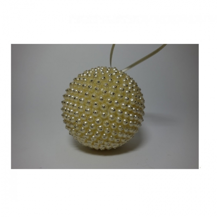 Putų polistirolio kamuoliukas, 60 mm dekoracijoms, 1 vnt.