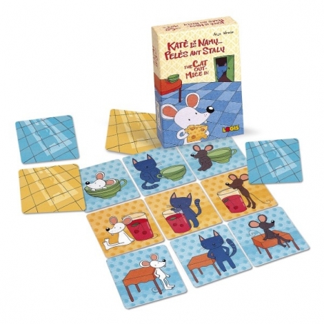  Žaidimas „Katė iš namų...pelės ant stalų“
