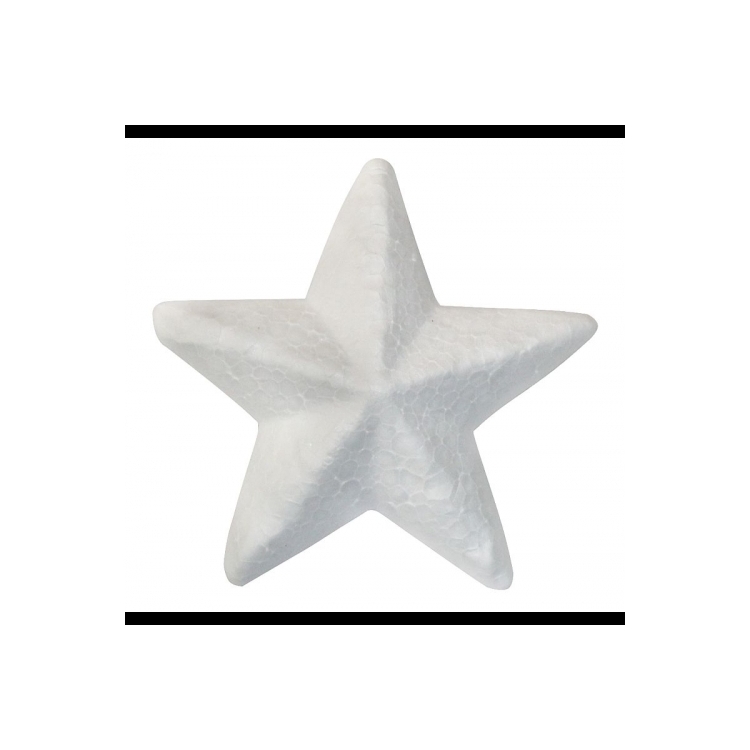 Polistirolo žvaigždė 6cm Nr.282948 Titanum