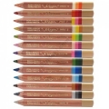 Įvairių spalvų grafito pieštukų rinkinys 3408 Koh-I-Noor, 12+1