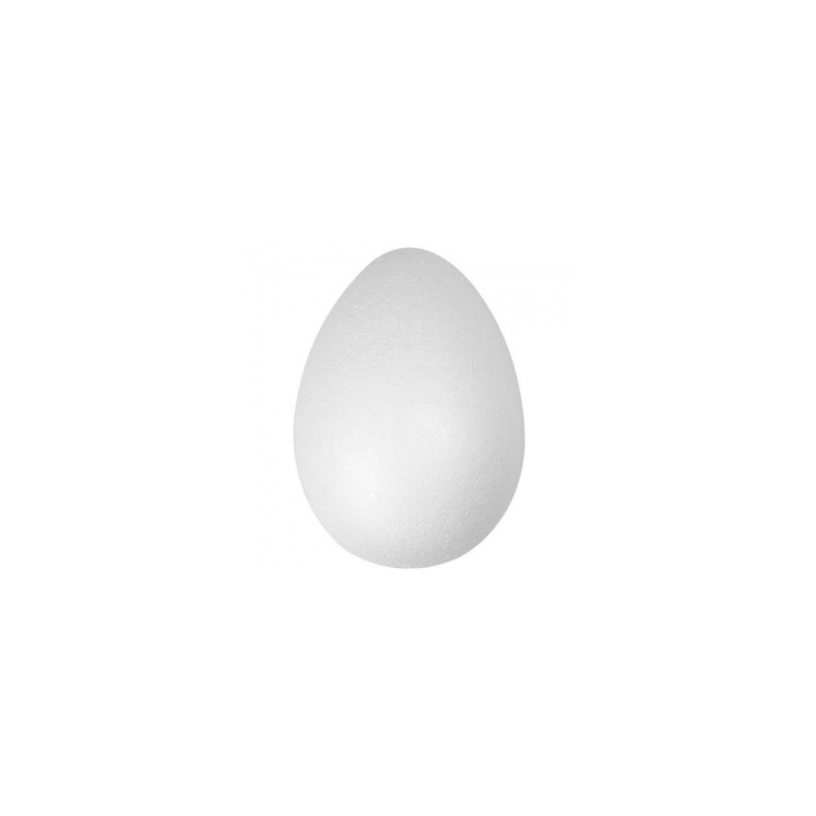 Putų polistirolo kiaušinis, 10 cm, 1 vnt.